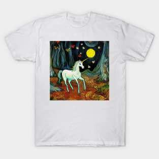 Unicorn forest butterfly T-Shirt